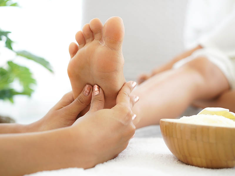Massage des pieds