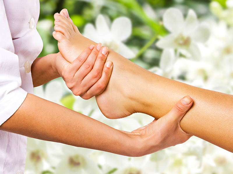 R�flexologie tha� pieds